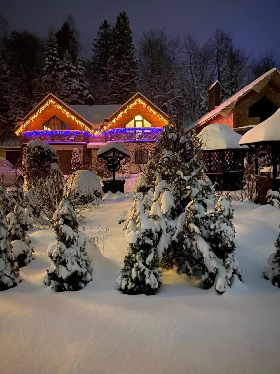 Property building, Winter