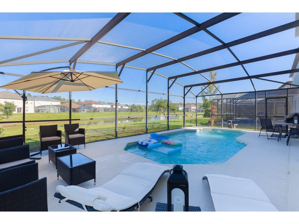 Themed 6BD Home with Pool - Near Orlando Attractions Apartment in Kissimmee