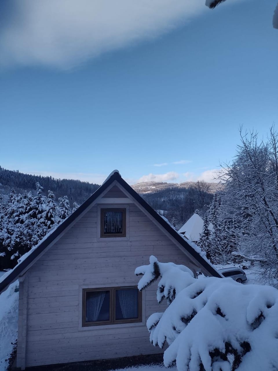 Property building, Winter, View (from property/room)