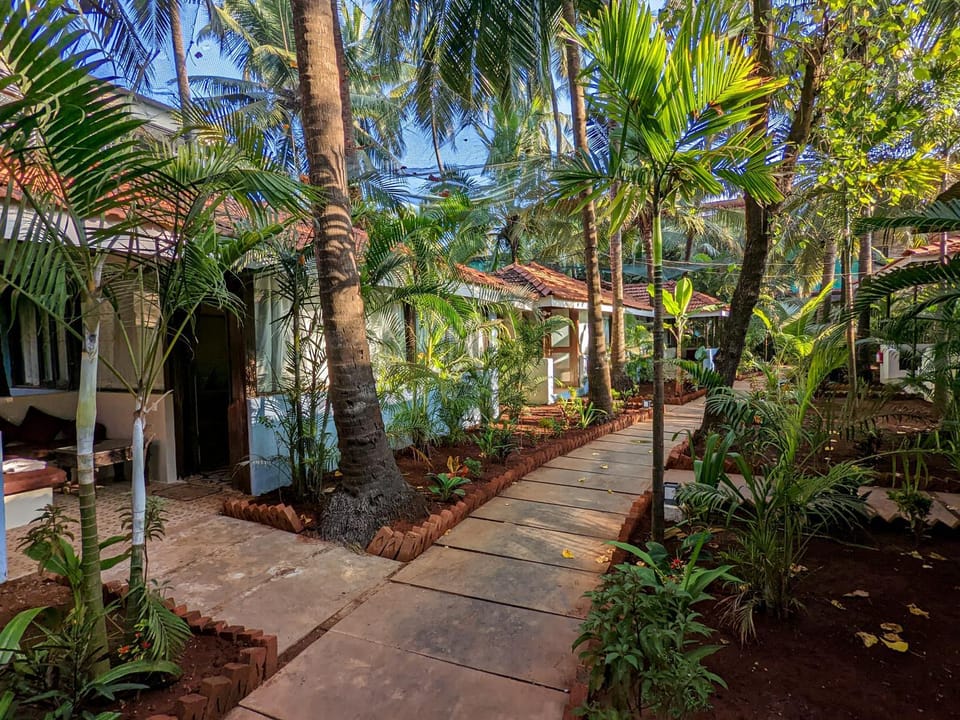 Property building, Garden, Garden view