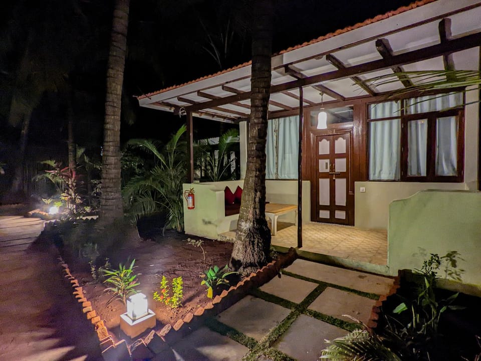 Property building, Patio, Garden view