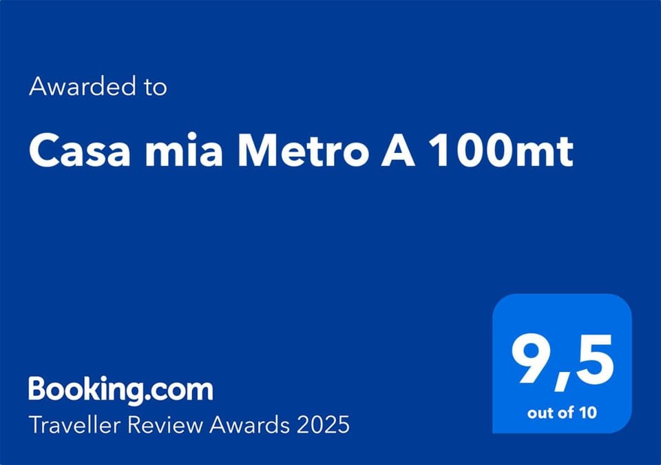 Casa mia Metro A 100mt Apartment in Rome