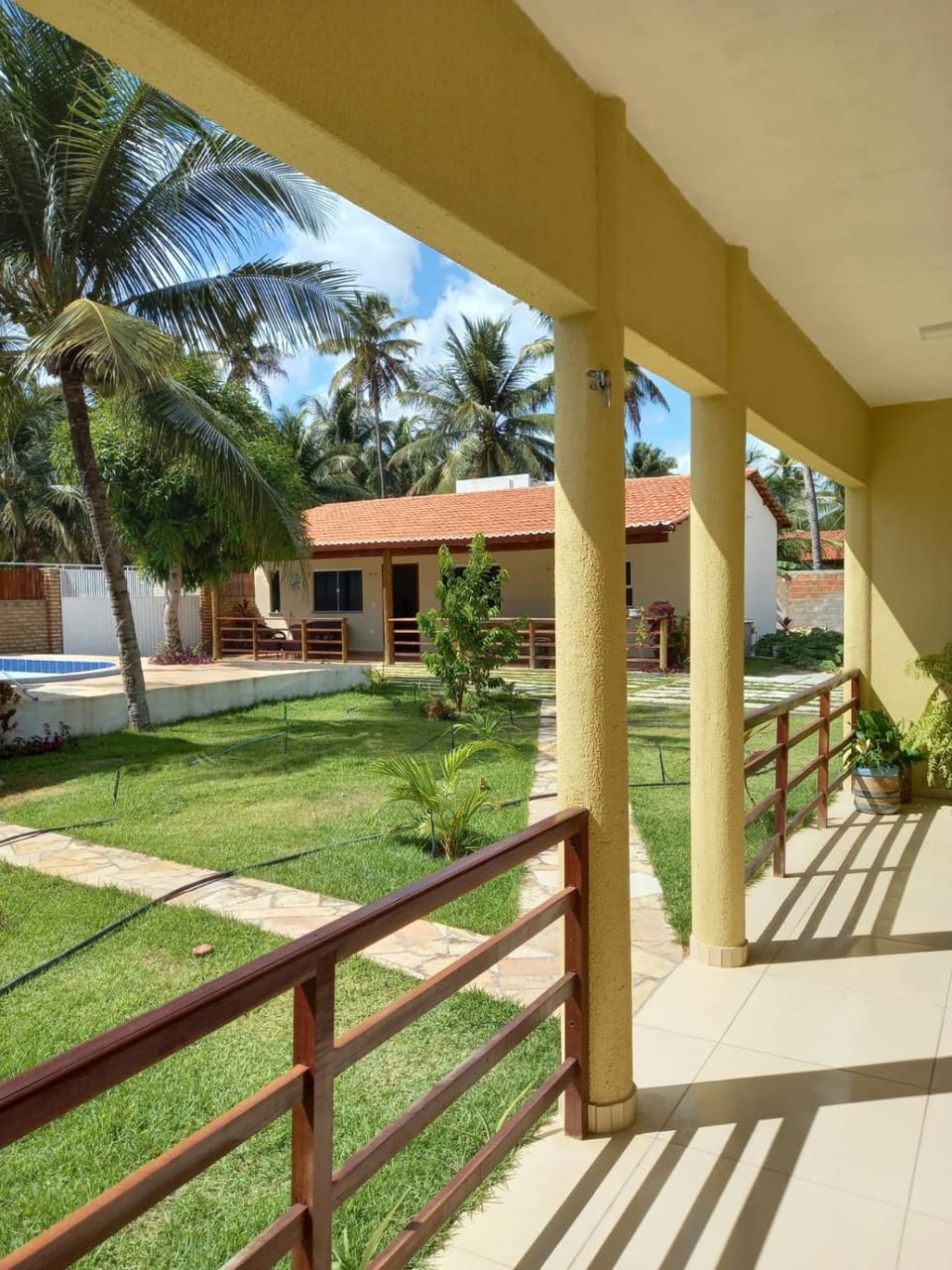 Balcony/Terrace, Garden view