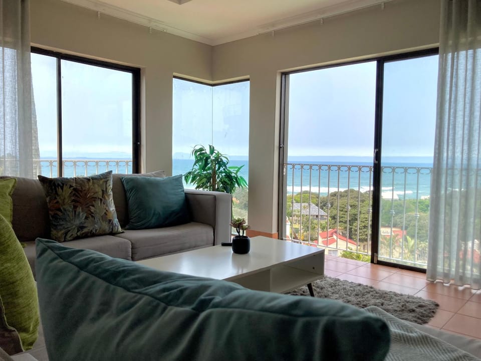 Natural landscape, View (from property/room), Living room, Sea view