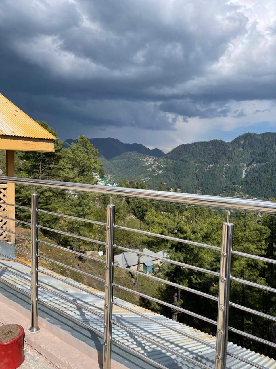 Day, Natural landscape, View (from property/room), Balcony/Terrace, Mountain view