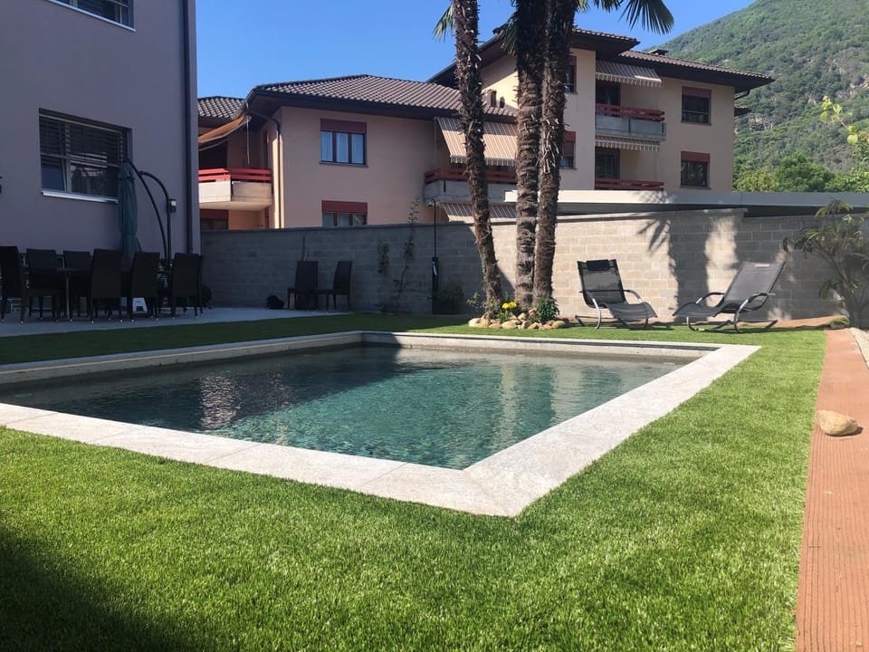 Miranda, Modern Duplex, Garden, Swimming Pool, Parking Apartment in Locarno