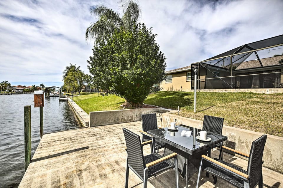 Canalfront Cape Coral Escape w/ Heated Pool! House in Cape Coral