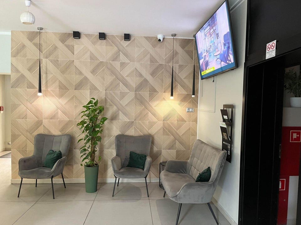 Lobby or reception, Photo of the whole room