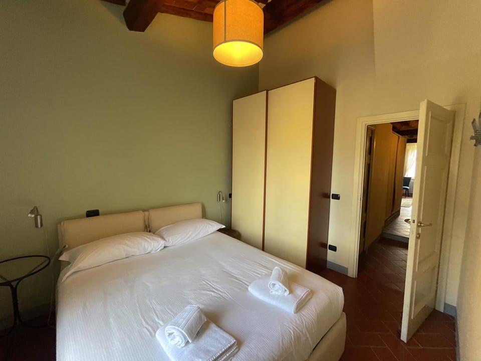 Property building, Living room, Bedroom