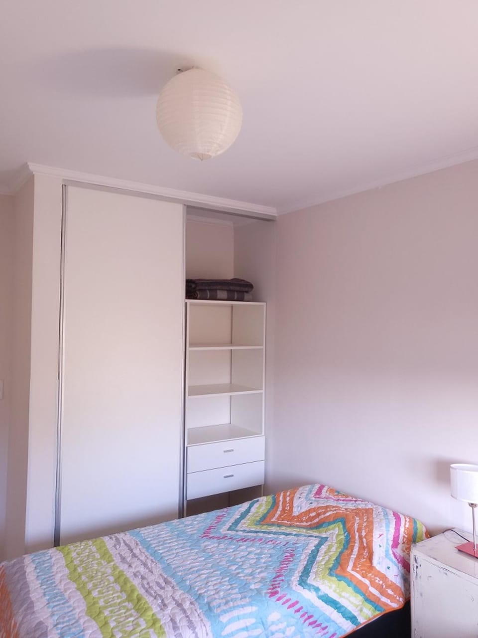 Bed, Photo of the whole room, Bedroom, wardrobe