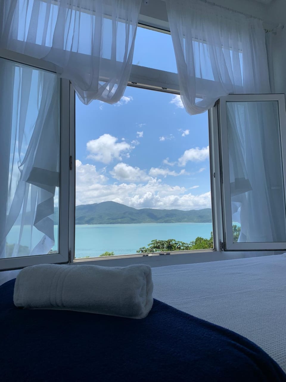 Bedroom, Sea view