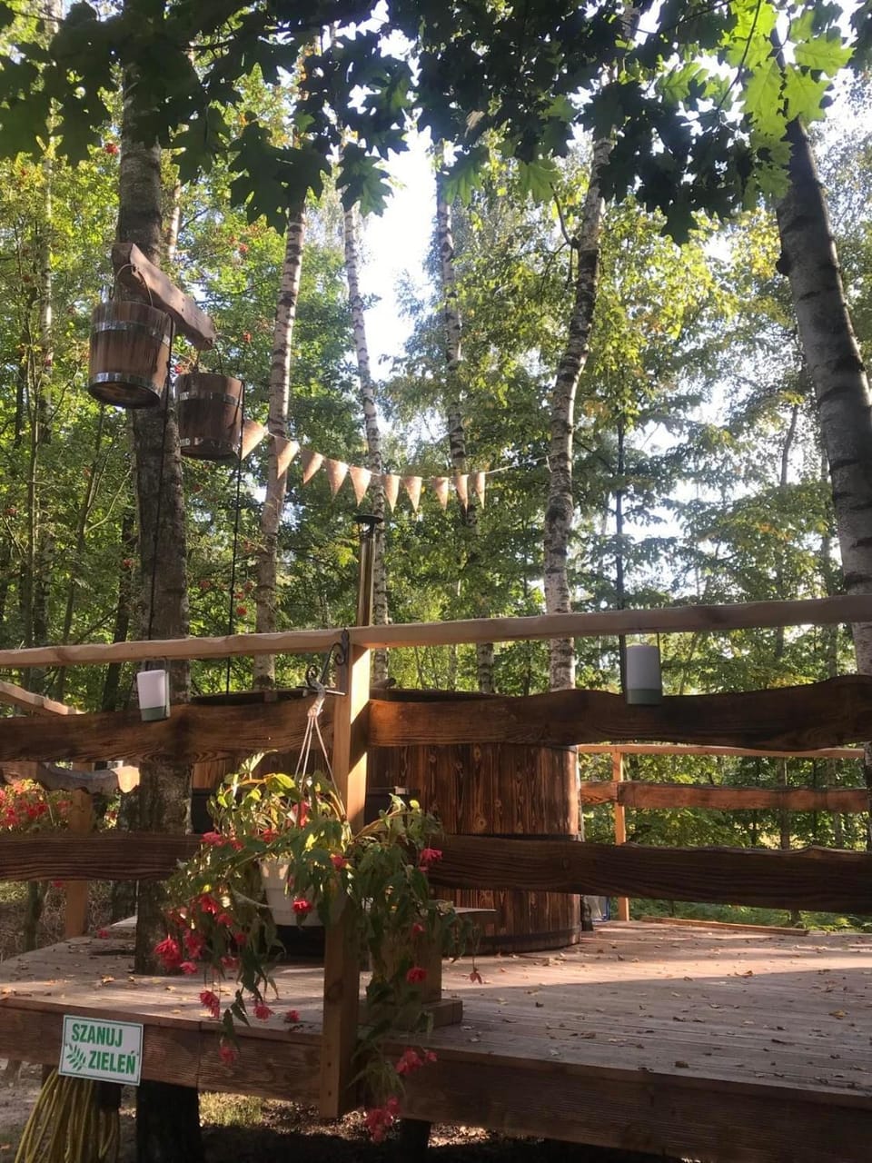 Garden, Sauna