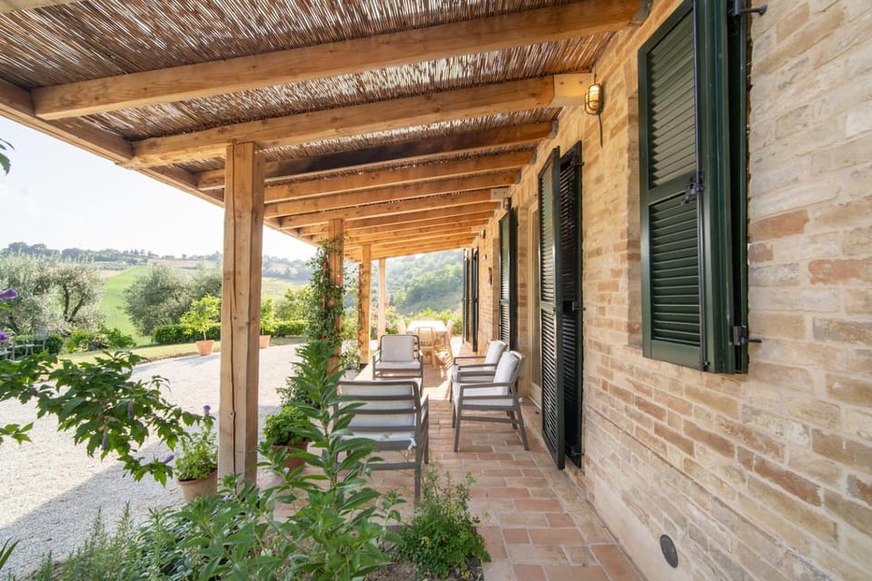 Property building, Patio
