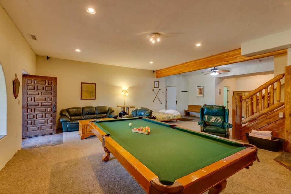 Southwestern Angel Fire Abode w/ Game Room House in Angel Fire