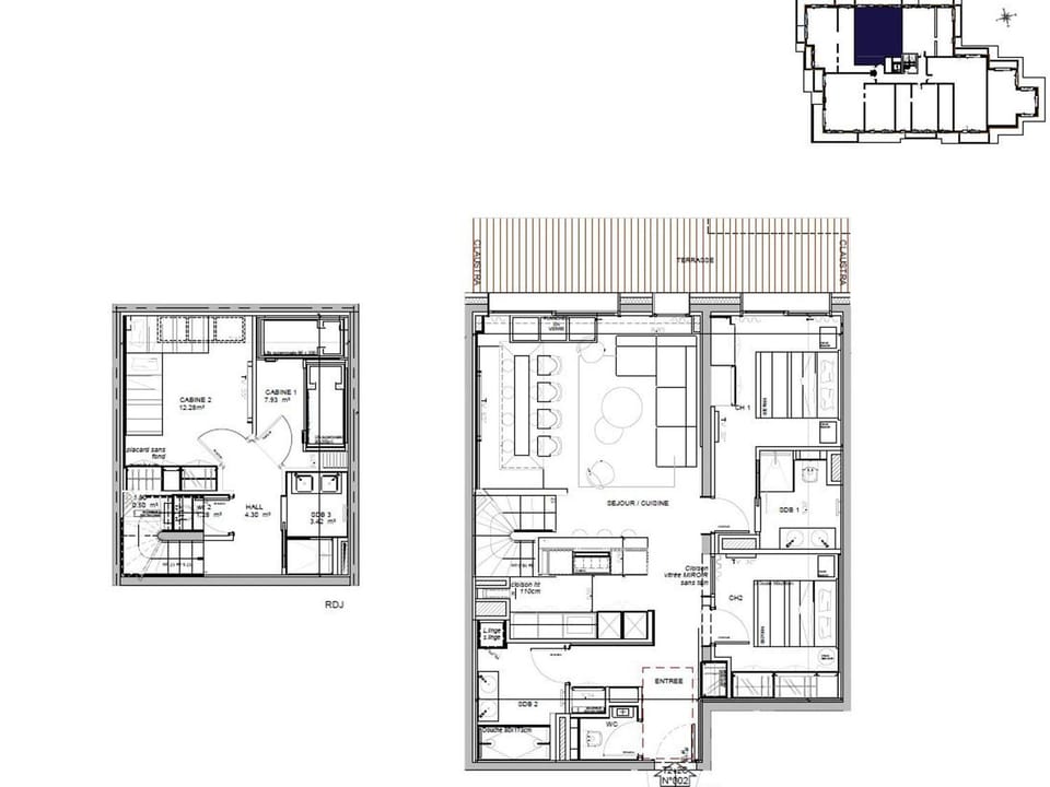 Appartement de Luxe avec SPA et Terrasse - 8 Couchages, Méribel - FR-1-613-44 Apartment in Les Allues