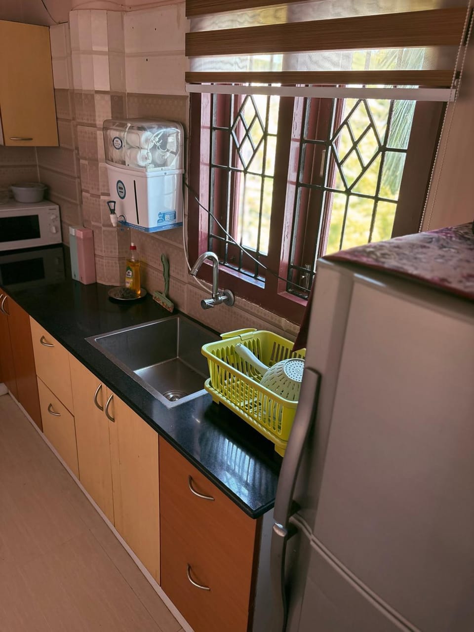 Kitchen or kitchenette, oven, stove