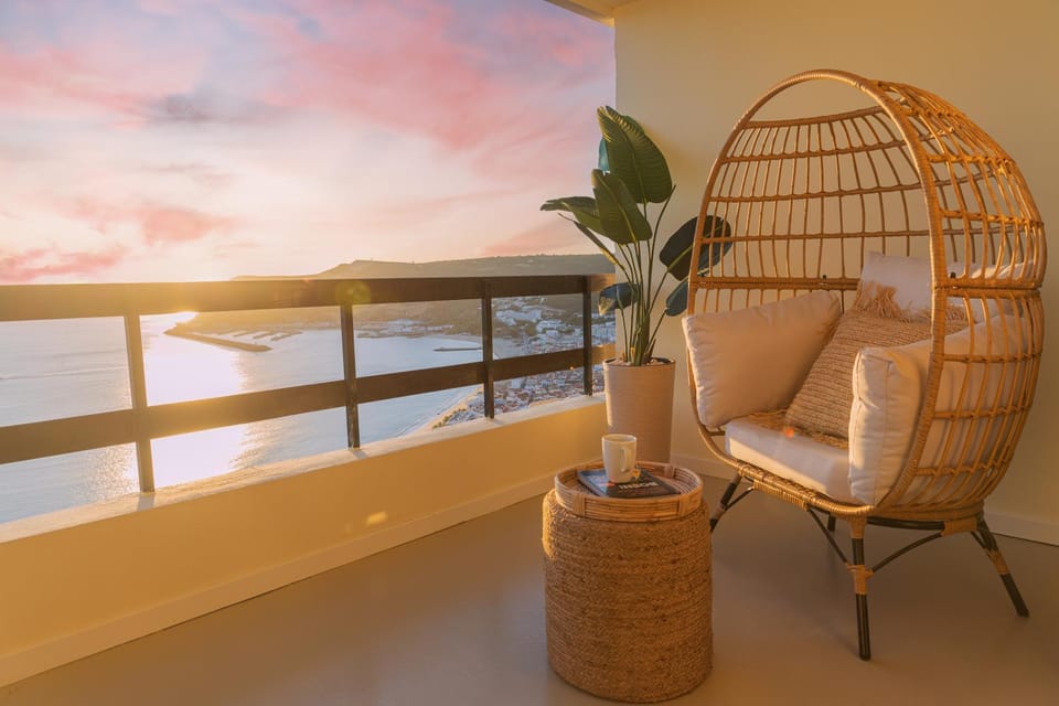 Balcony/Terrace, Sea view, Sunset