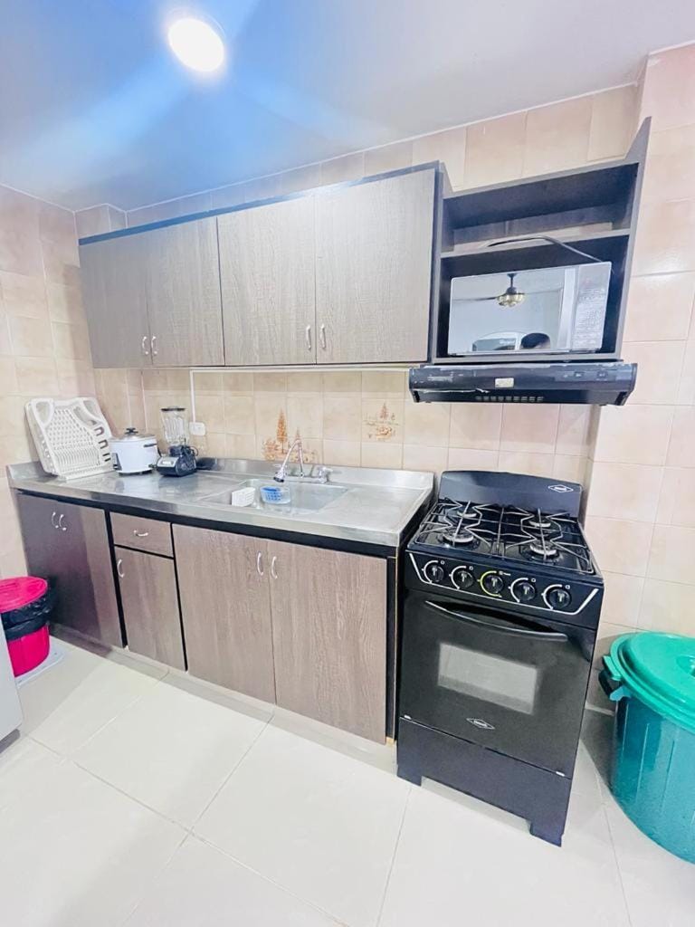 Apartamento en el Rodadero cerca al mar Wifi y parqueadero Apartment in Gaira