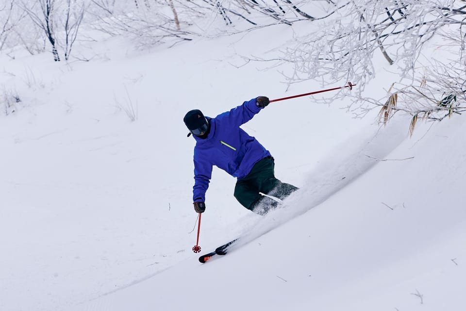 Winter, Skiing