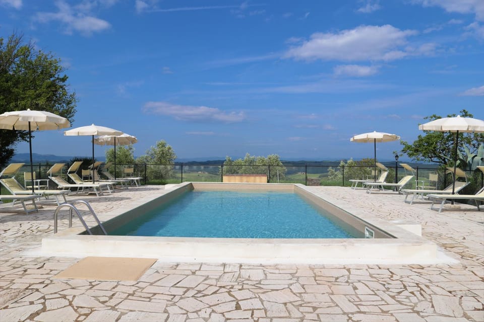 Natural landscape, Summer, Pool view, Swimming pool