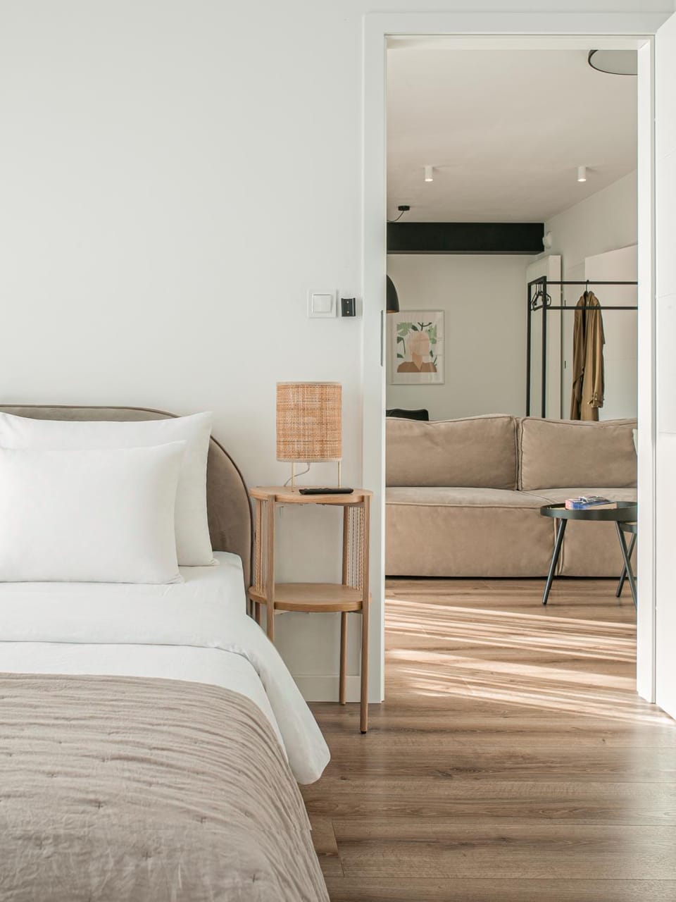 Living room, Bedroom