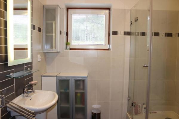 Shower, Toilet, Bathroom, towels