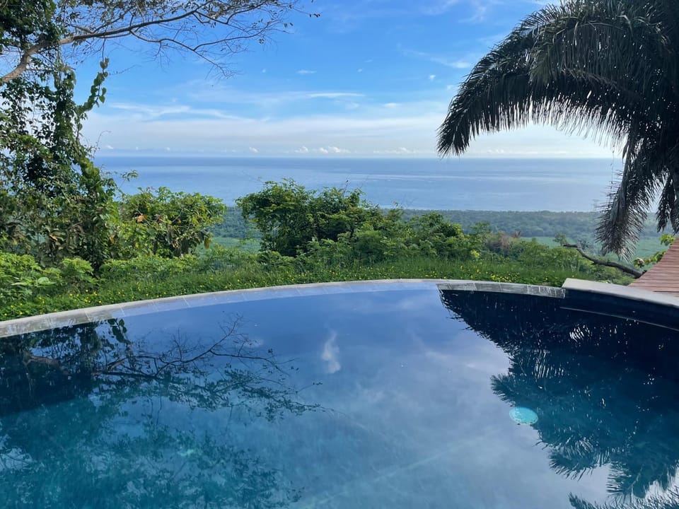 Natural landscape, Pool view, Sea view, Swimming pool