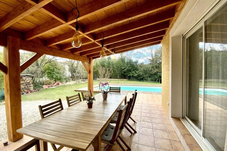La Gardoise- Villa swimming pool and pétanque court! Villa in Occitanie
