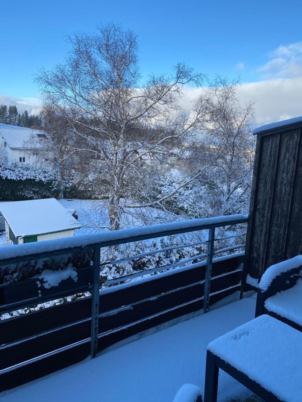Winter, Balcony/Terrace
