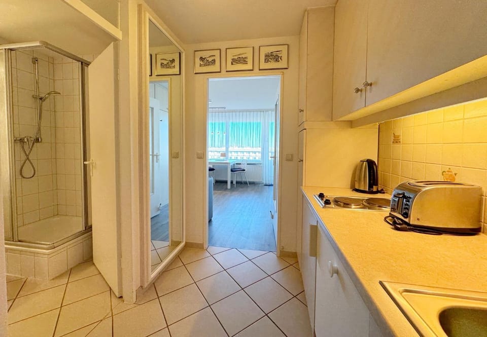 Haus Metropol App 113 direkt am Strand mit Balkon Cityblick Apartment in Westerland