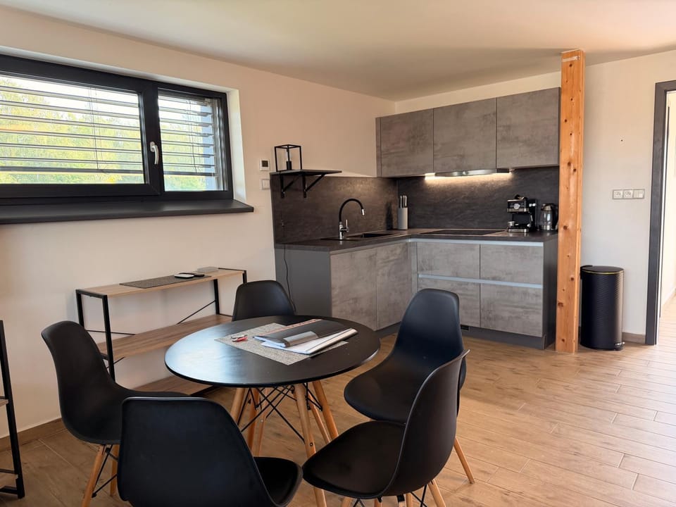 Kitchen or kitchenette, Dining area, pet friendly