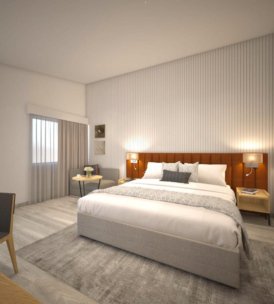Photo of the whole room, Bedroom