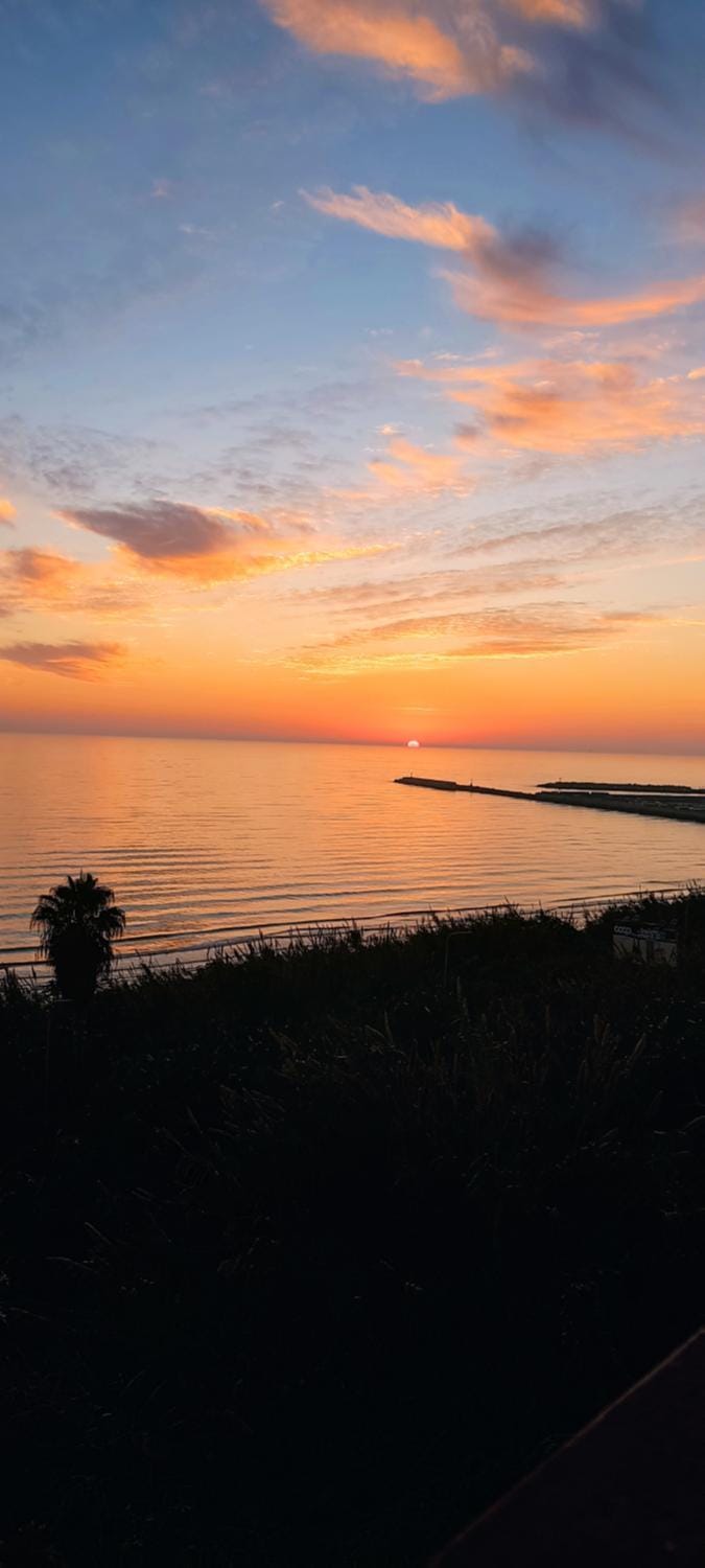 Sea view, Sunset