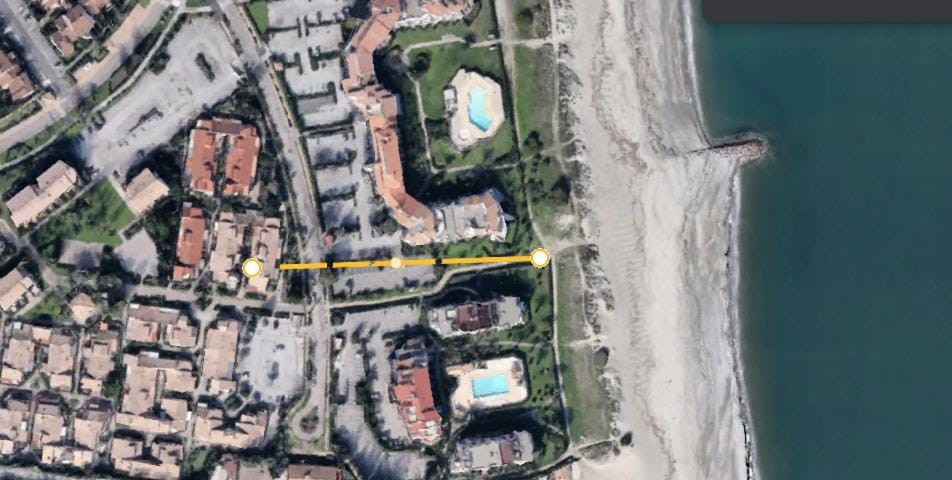 Bird's eye view, Beach