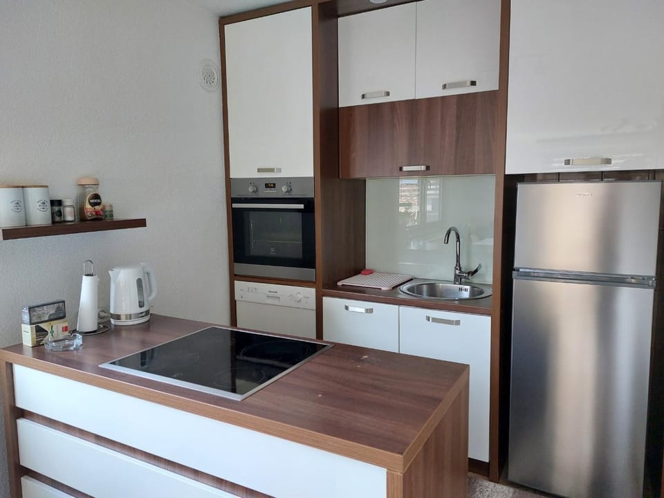 Kitchen or kitchenette, kitchen