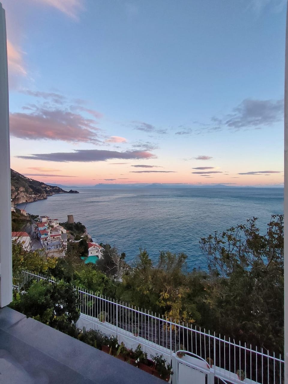 Sea view, Sunset