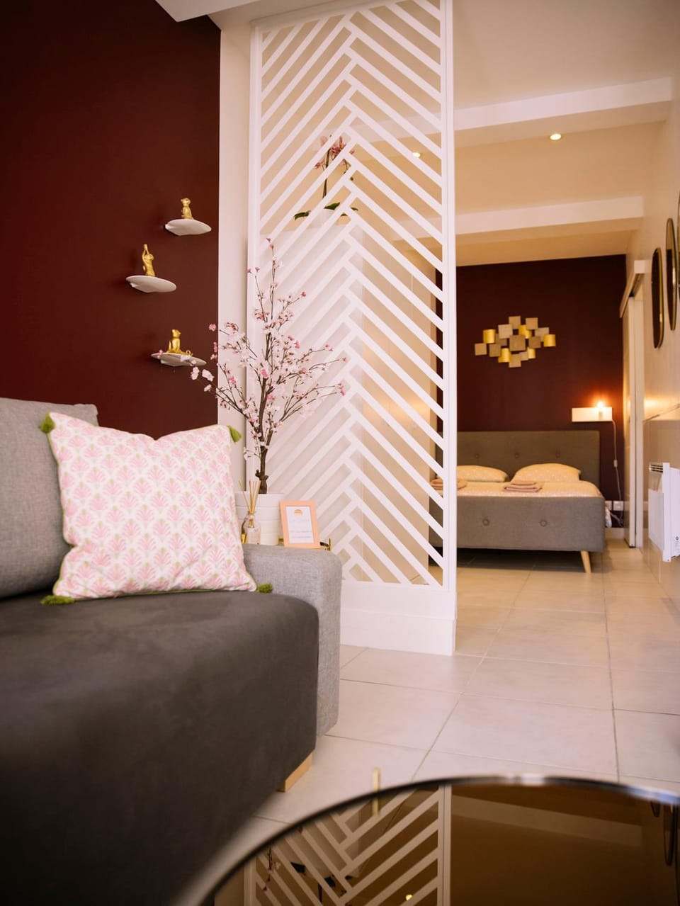 Living room, Bedroom