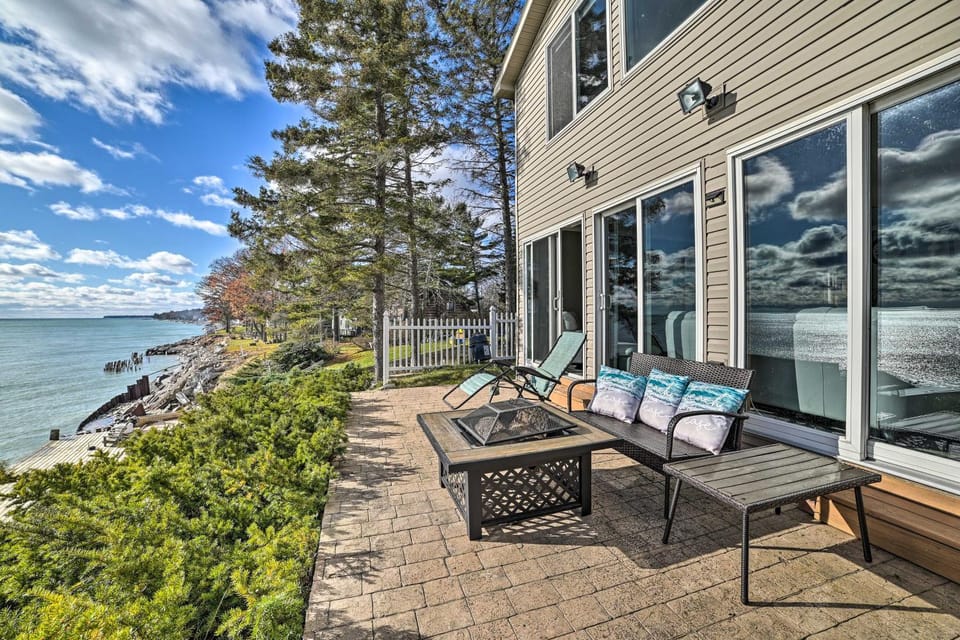 East Tawas Home w/ Patio, Lake Huron On-Site House in Michigan
