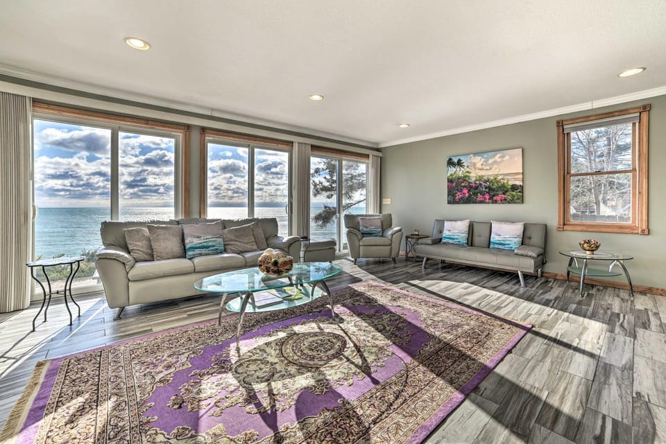 East Tawas Home w/ Patio, Lake Huron On-Site House in Michigan
