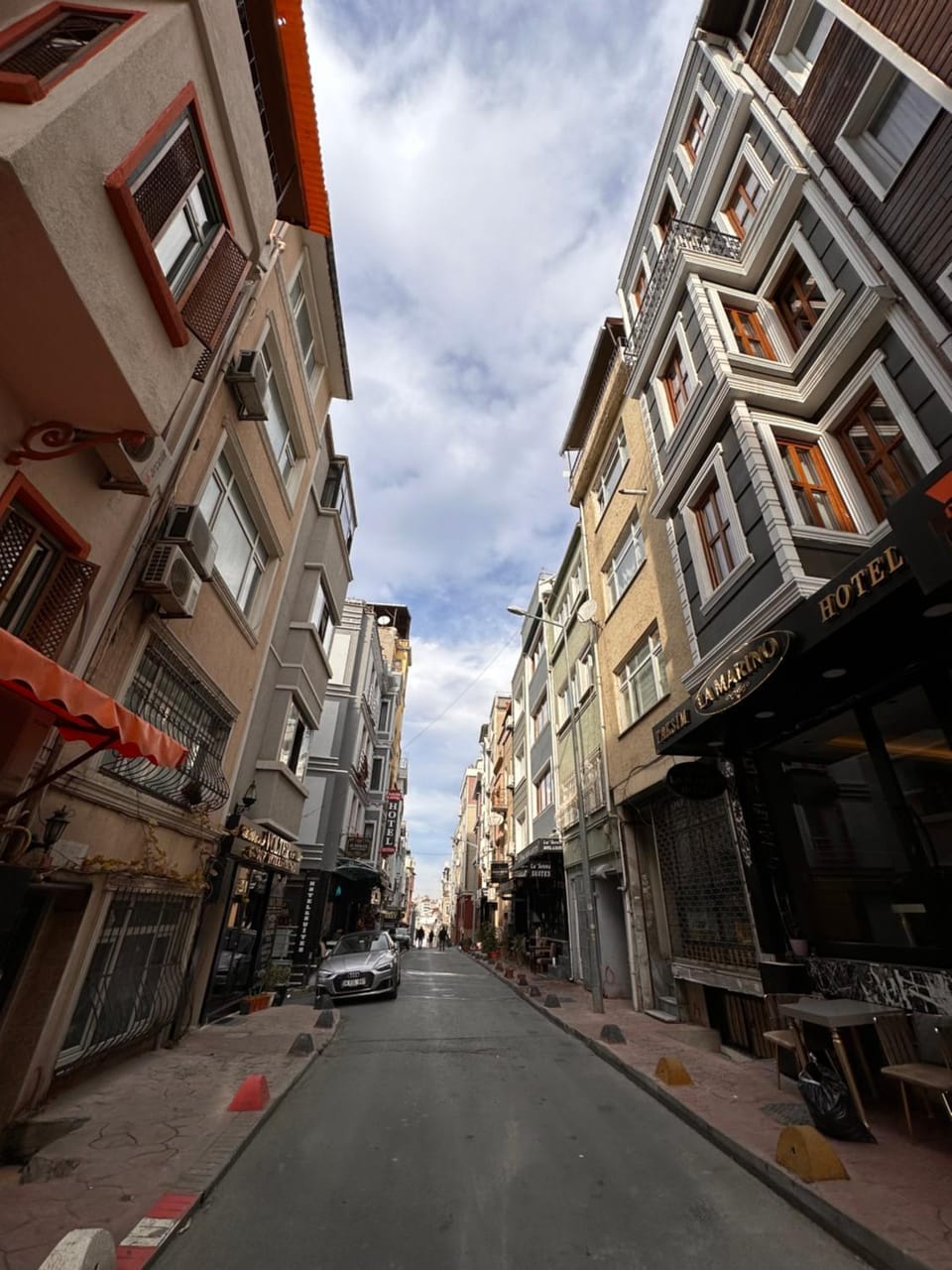 Quiet street view