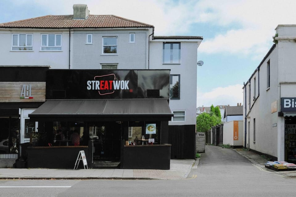 Nearby landmark, Restaurant/places to eat, Neighbourhood, Street view