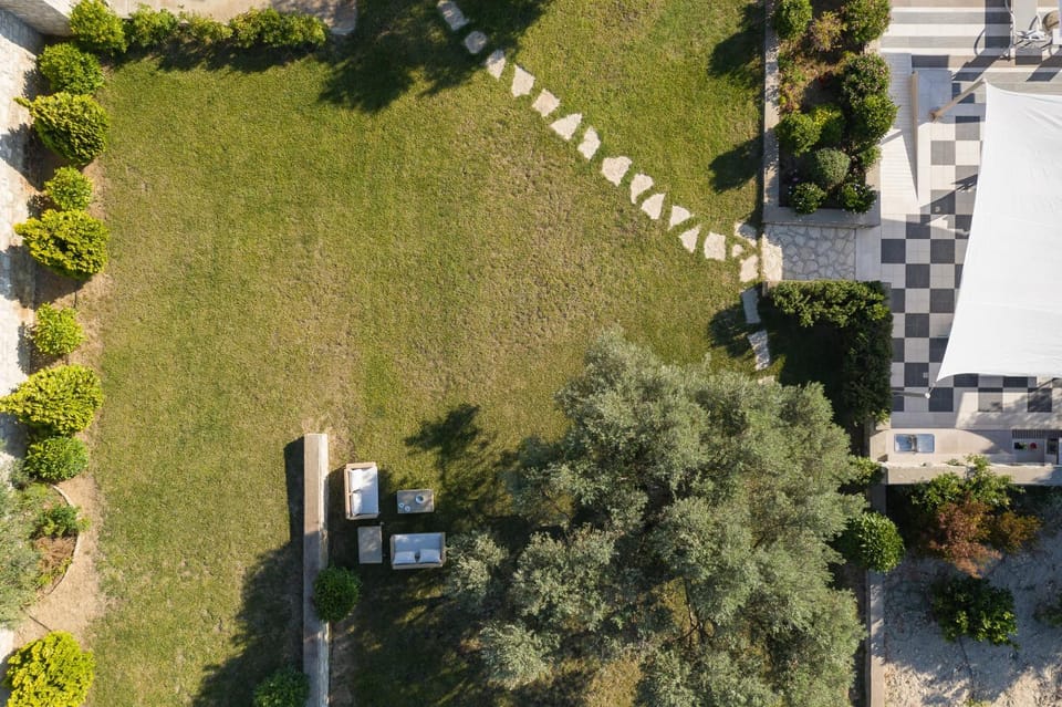 Bird's eye view, Garden