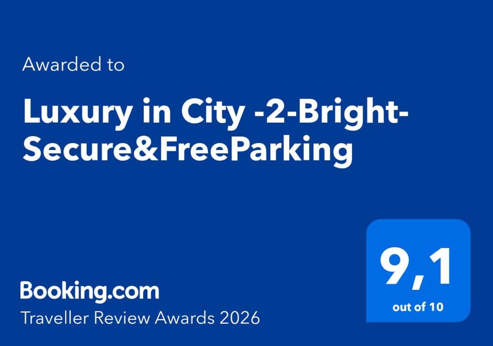 Luxury in City -2-Bright-Secure&FreeParking Apartment in Masovian Voivodeship
