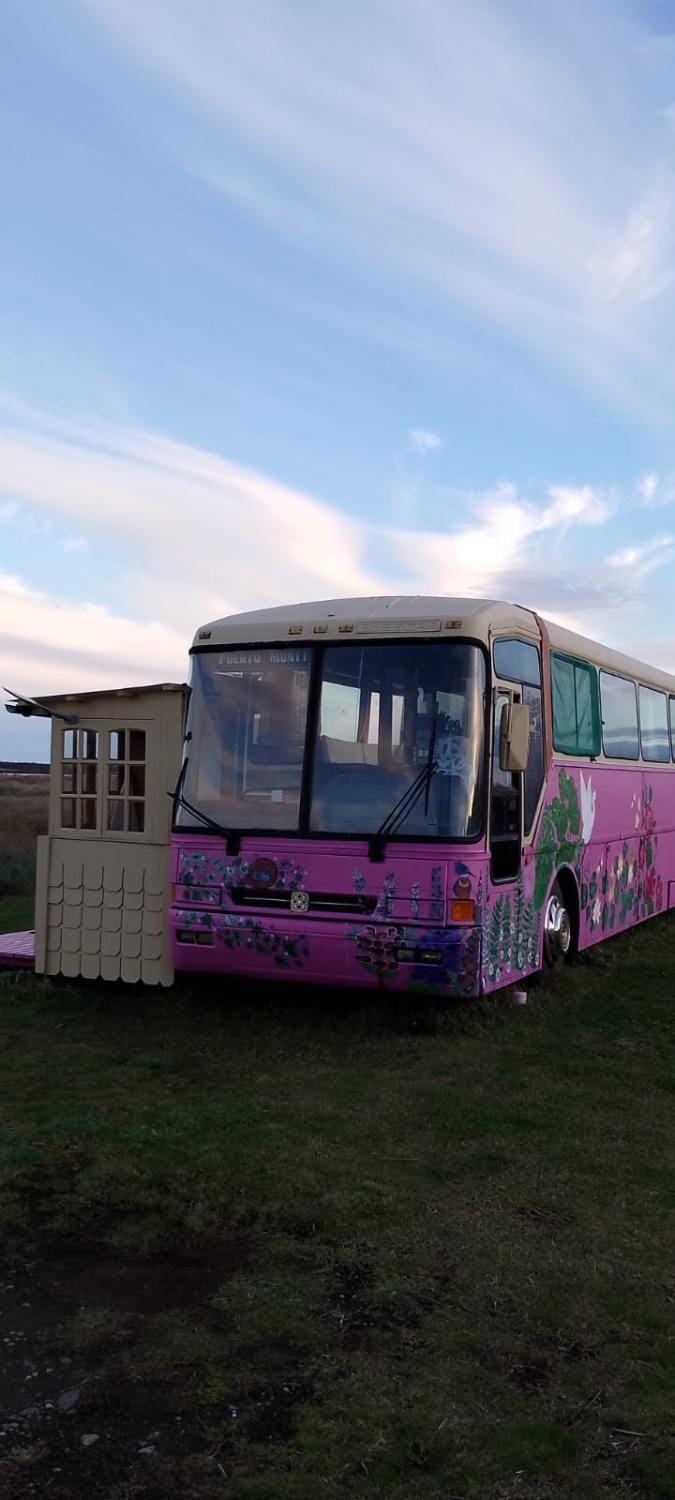 Bus Casa en observatorio de aves Apartment in Los Lagos, Chile