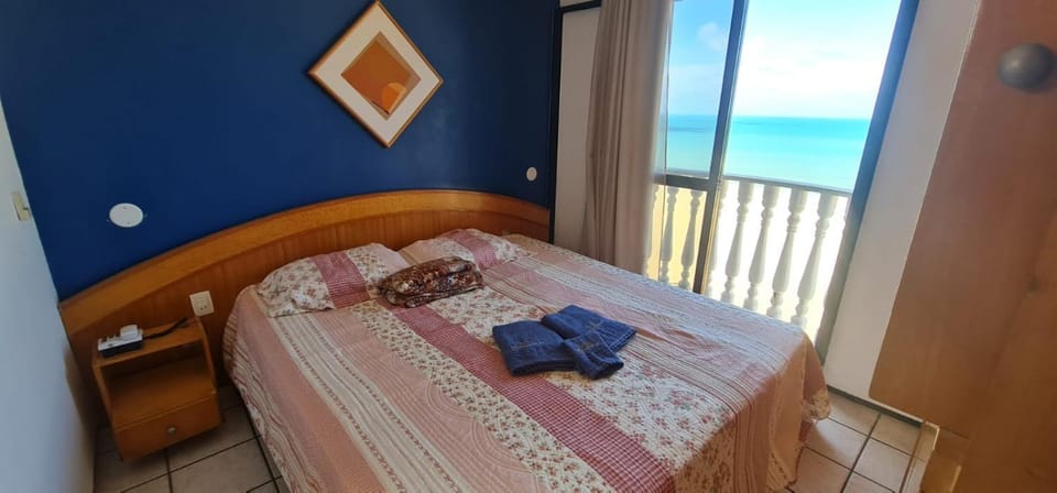 Bed, Bedroom, Sea view
