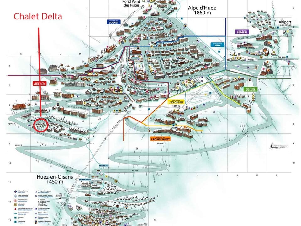 Chalet cosy à l'Alpe d'Huez pour 8 pers avec wifi - FR-1-645-14 Chalet in Huez