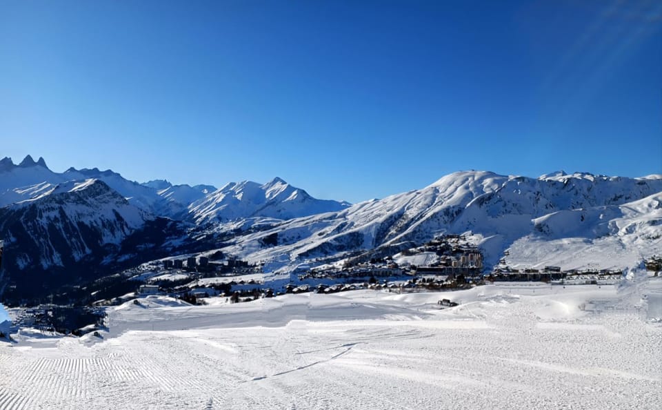 Natural landscape, Winter, Mountain view
