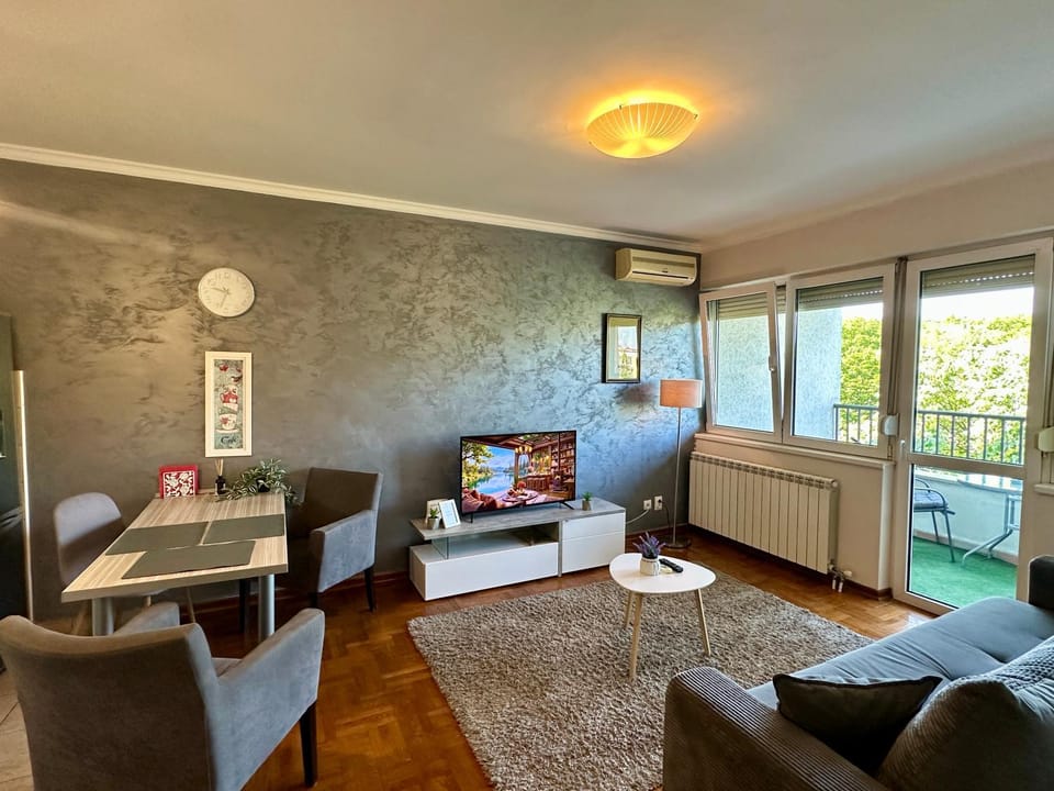 Communal lounge/ TV room, TV and multimedia, Living room, air conditioner