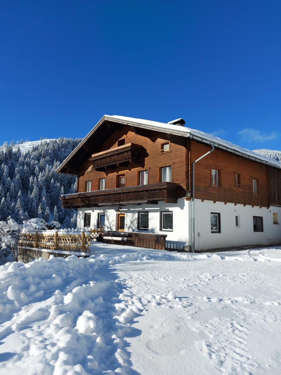 Property building, Winter