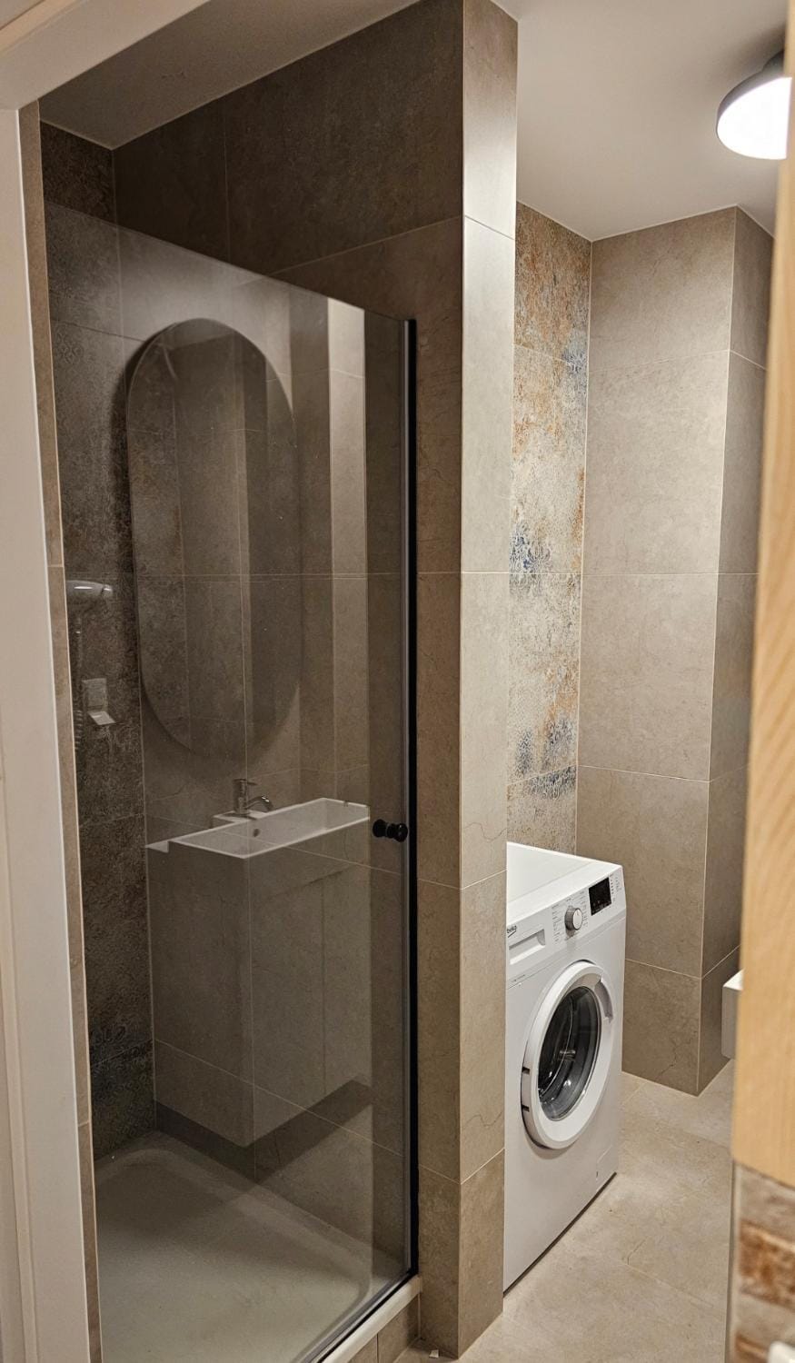 Shower, Bathroom, washing machine
